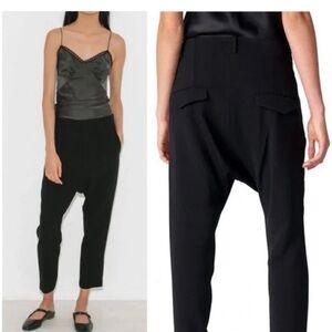 Nili Lotan drop crotch trousers SZ 0